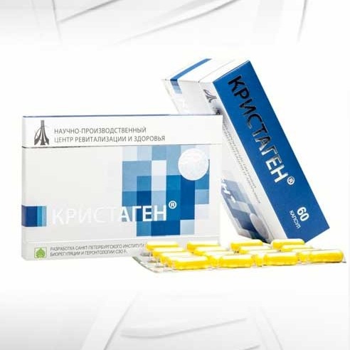 CRYSTAGEN® 🔬 a bioregulatory "smart peptide" for enhanced immunity from Dr. Khavinson's laboratory