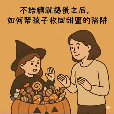 16.不给糖就捣蛋之后，如何帮孩子收回甜蜜的陷阱