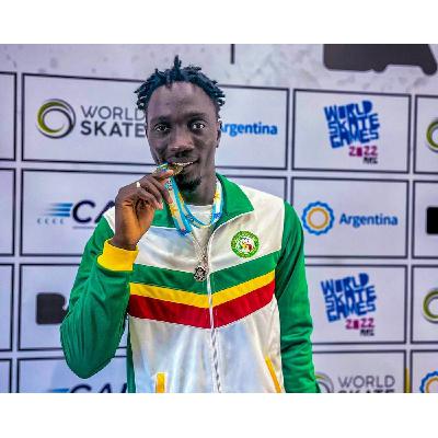 Rencontre avec Dame Fall, champion du monde de hauteur pure Rencontre avec Dame Fall, champion du monde de hauteur pure