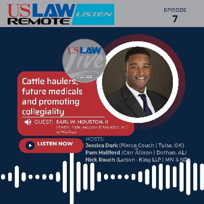 Farm life, future medicals and promoting collegiality with Earl W. Houston, II Farm life, future medicals and promoting collegiality with Earl W. Houston, II