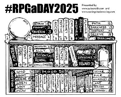 RPGADAY 2025 DAYS 6-12