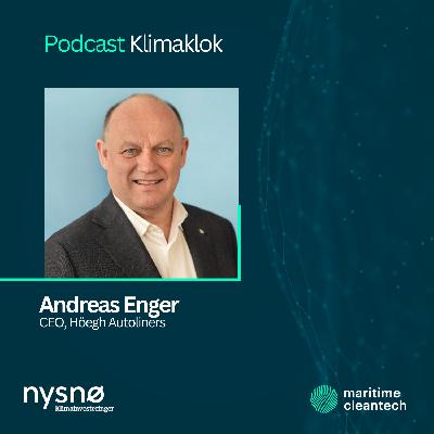CEO i Höegh Autoliners, Andreas Enger, om avkarbonisering av deep sea-shipping