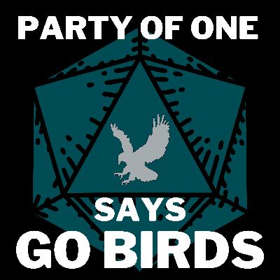 SPECIAL EPISODE: Party of One Says Go Birds - 002 - Work/Life/Work/Life Balance with Jadzia Axelrod (LIVE)