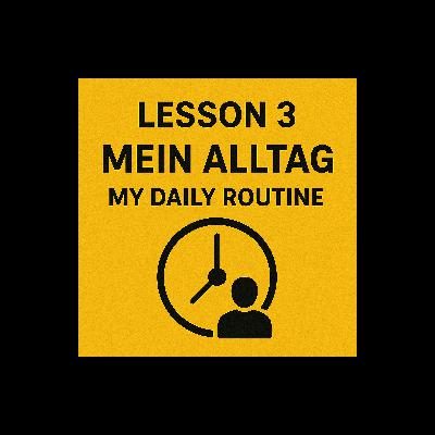 Lesson 3 | Mein Alltag | My Daily Routine | German A1 (Telugu)