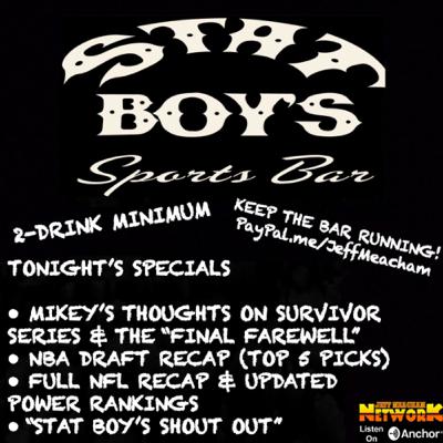 STAT BOY'S SPORTS BAR (November 23, 2020)