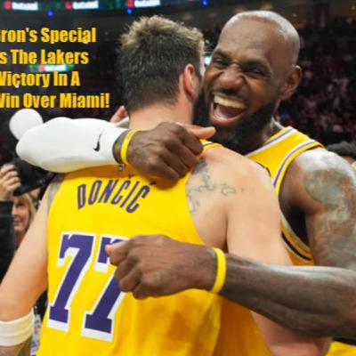 Lakers-Heat Postgame! Luka's 60 And Lebron's Triple-Double Powers The Lakers In South Beach!