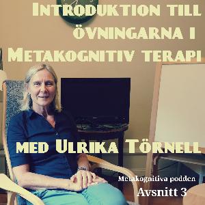 3. Introduktion till övningarna i Metakognitiv terapi med Ulrika Törnell 3. Introduktion till övningarna i Metakognitiv terapi med Ulrika Törnell