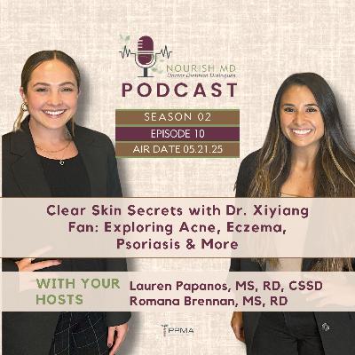 Clear Skin Secrets with Dr. Xiyiang Fan: Acne, Eczema, Psoriasis & More | Nourish MD S02-E10