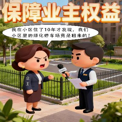 业主称住了近十年才发现“小区绿化”竟是租的？网友：这年头还真是什么都能租啊！