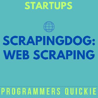 🌐 Scrapingdog: Web Scraping