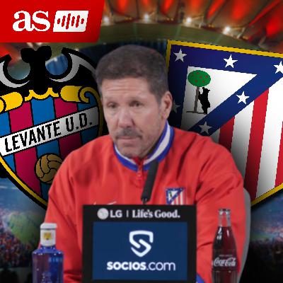 Diego Pablo Simeone en rueda de prensa antes del Levante vs Atlético de Madrid Diego Pablo Simeone en rueda de prensa antes del Levante vs Atlético de Madrid