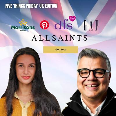 5 Retail Moves You Need to Know: Gap, Morrisons, AllSaints, DFS x Pinterest, Gen Beta