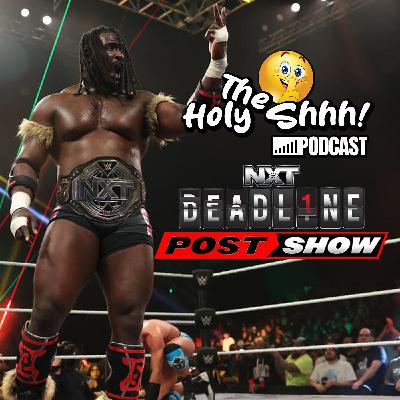 NXT Deadline post show