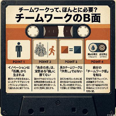 #16 チームワークって、ほんとに必要？ チームワークのB面