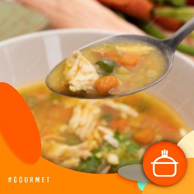 Alvorada Gourmet - Canja rústica de legumes com frango