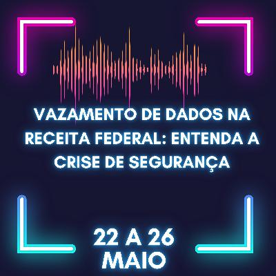 22-26 Maio | Vazamento de Dados na Receita Federal: Entenda a Crise de Segurança