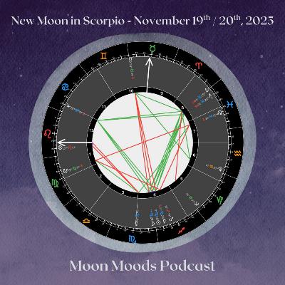 Scorpio New Moon - November 19/20, 2025 Scorpio New Moon - November 19/20, 2025