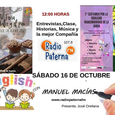 SABADO 16 DE OCTUBRE 2021 SABADO 16 DE OCTUBRE 2021