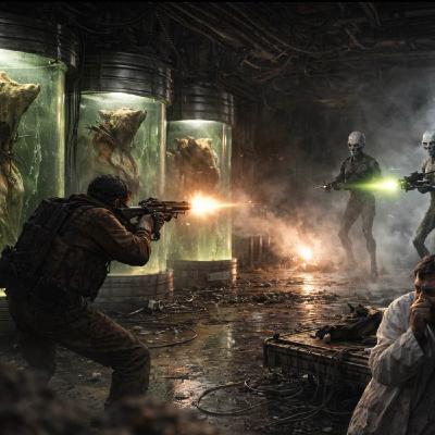 Dulcebasen - Sammandrabbning med utomjordingar