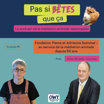 Episode 1 : Boris Albrecht, directeur de la Fondation Adrienne et Pierre Sommer Episode 1 : Boris Albrecht, directeur de la Fondation Adrienne et Pierre Sommer