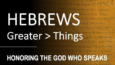 Hebrews 12:18-29 - HONORING THE GOD WHO SPEAKS - Audio Hebrews 12:18-29 - HONORING THE GOD WHO SPEAKS - Audio