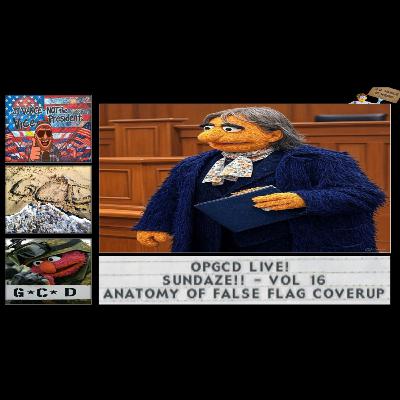 OpGCD Live! Sundaze!! Vol. 17 - The Anatomy of a "False Flag" Coverup - FREE PATREON PREVIEW