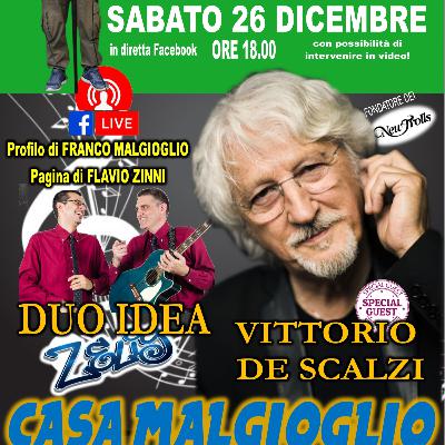 CASA MALGIOGLIO 26.12.20 con Vittorio De Scalzi/Duo Idea