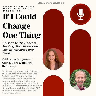 If I Could Change One Thing: Robert Browning and Sheva Carr on The Heart of Healing
