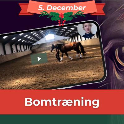 BOMTRÆNING (5. dec) Derfor skal du igang med bare en enkelt bom