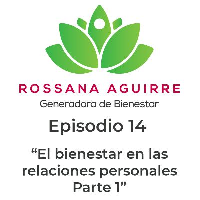 Episodio 14 - Podcast Generadores de bienestar. El bienestar en las relaciones personales "Parte 1" Episodio 14 - Podcast Generadores de bienestar. El bienestar en las relaciones personales "Parte 1"