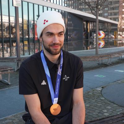 Šorttrekists Roberts Krūzbergs par emocijām, veselību un Olimpisko bronzu