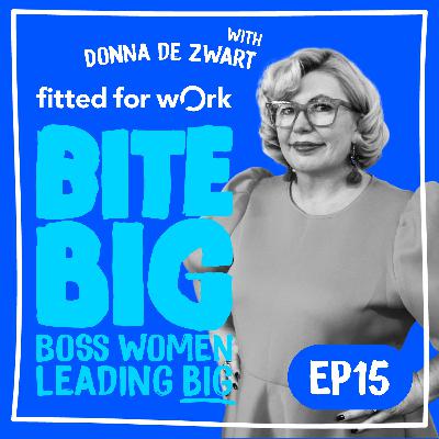 Amber Bites Big with Donna De Zwart, CEO of Charitable organisation, Fitted For Work.