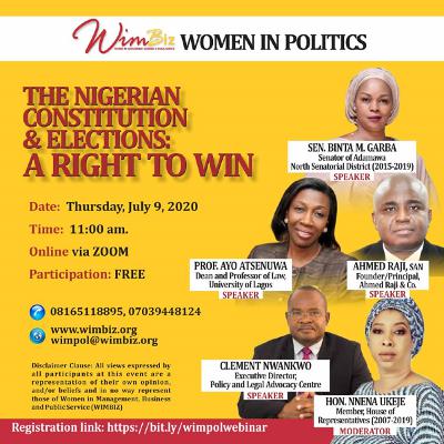 WIMBIZ Women in Politics (WIMPol) Webinar