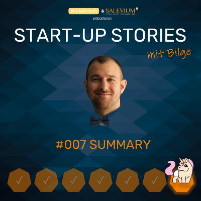 [Start-Up Stories] S2E7 Summary - mit Bilge von SALEVIUM