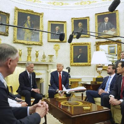 May 6, 2025 - In Oval Office, Carney assures Trump that Canada will "never" join USA