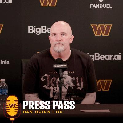 HC Dan Quinn | November 10, 2025 | Press Pass | Washington Commanders | NFL