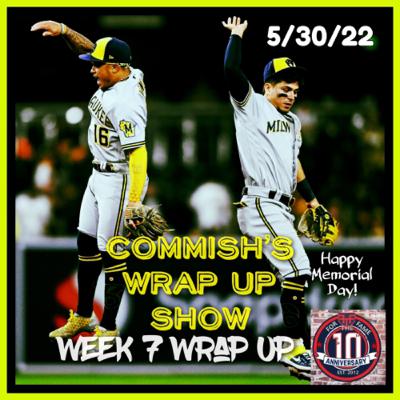 For the Fame Commish Wrap Up Show: Week 7 Wrap (Karen falls to 1-6 & Devin loses 2nd) 5/30/22