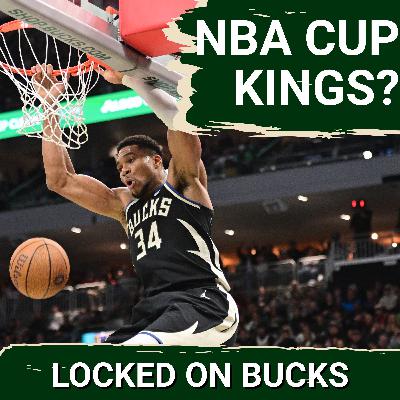 Bucks Stay Perfect in NBA Cup Play Behind Giannis's 41 Points and Improved Defense