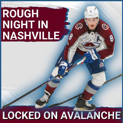 Avalanche Power Play Struggles Doom Them in Shoot-Out Loss to Nashville.