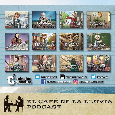 La Historia de la Ciencia en cómics con Jordi Bayarri | El Café de la Lluvia