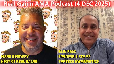 AMA Podcast (S-01, E21) Live Video with Biju Paul, Founder & CEO of TopTech Informatics, a Leading Provider of IT and Network Support Services to SMEs in Japan
