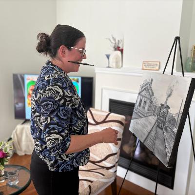 Finding the Artist Within- Lauren Walker's Journey  Through Art, Adversity & Awakening