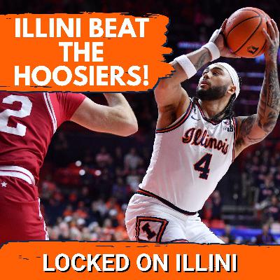 LIVE POSTGAME: Defense Sets the Tone as Illinois Beats Indiana 71-51, Snap Skid | Illini Podcast