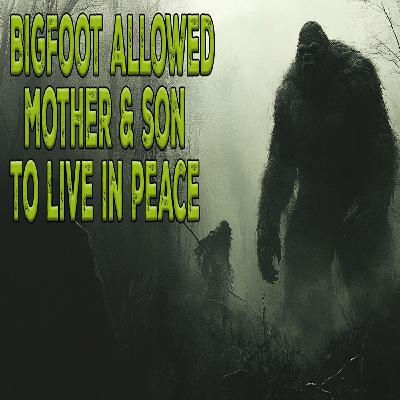 Bigfoot Family Allows Mother and Child to Live in Their Forest