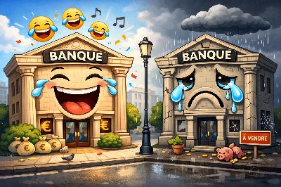 Il y a BANQUE et BANQUE – 16 janvier 2026