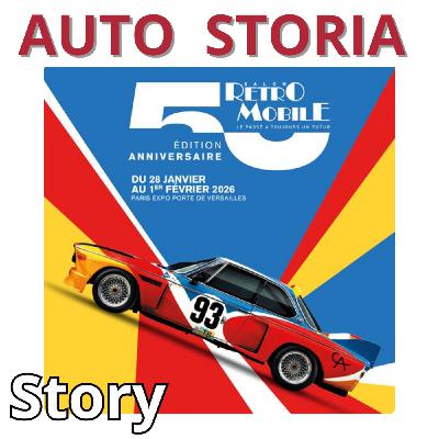 AUTO STORIA The 50 Anniversary Edition Paris Retromobile 2026