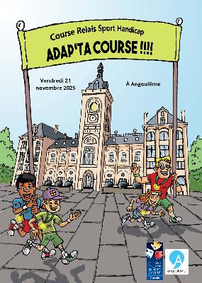 Evénement ! ce vendredi 21 novembre 2025, la Place de Bourgines accueillera la 6ᵉ édition du Challenge Adap’Ta Course, coorganisée avec la Ville d’Angoulême. Evénement ! ce vendredi 21 novembre 2025, la Place de Bourgines accueillera la 6ᵉ édition du Challenge Adap’Ta Course, coorganisée avec la Ville d’Angoulême.