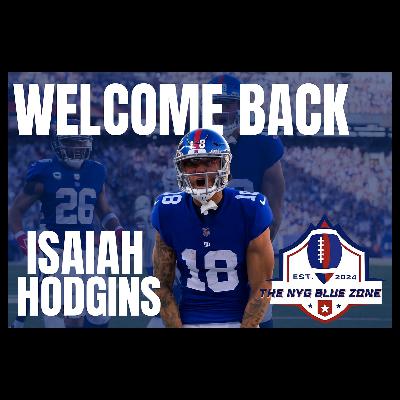 Welcome Back Isaiah Hodgins!!! Welcome Back Isaiah Hodgins!!!