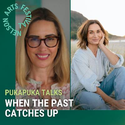 When the Past Catches Up Pukapuka Talks session at the 2023 Nelson Arts Festival