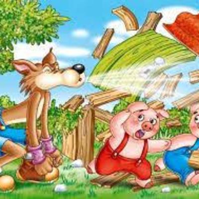THE THREE LITTLE PIGS
